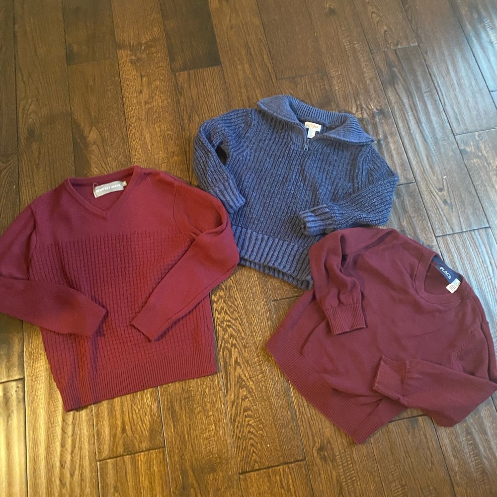 3 sweaters boy 4-5